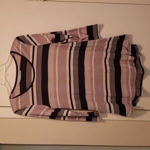 Maurice's Striped Blouse size M